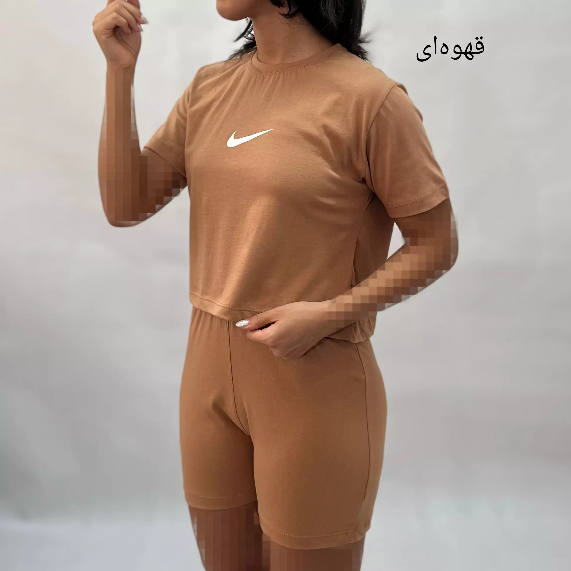 ست کراپ و شورتک نایک 00812374041
